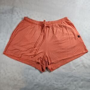 Me Undies Modal Everyday Lounge Shorts - Women's Small - Coral Pink Orange